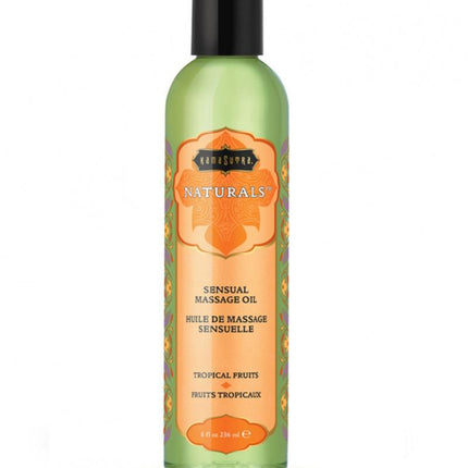 Kamasutra Naturals Massageolie Tropical Fruits - Erotiekvoordeel.nl