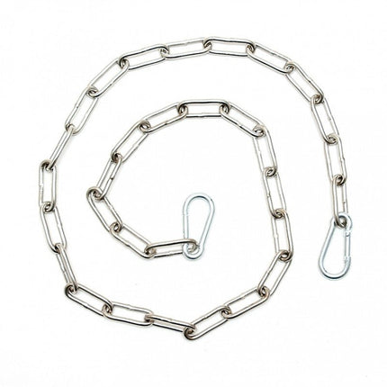 Ketting gelast met karabijn haken - 100 cm - Erotiekvoordeel.nl