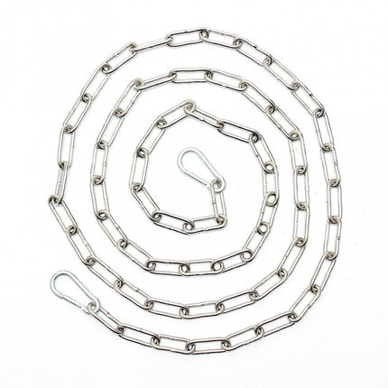 Ketting voor bondage gelast - 200 cm - 2 karabijnhaken - Erotiekvoordeel.nl
