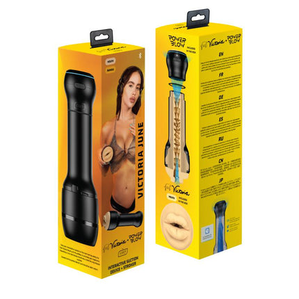 Kiiroo Combo Set Review: Interactieve PowerBlow Zuigmasturbator met FeelStar Victoria June Mond Stroker - Een Revolutionaire Beleving-Erotiekvoordeel.nl