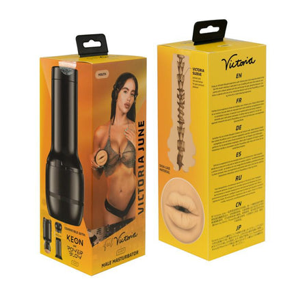Kiiroo FeelStar - Masturbator - Intieme Ervaring met de Victoria June Mond Stroker - Ultieme Sensatie en Realisme-Erotiekvoordeel.nl