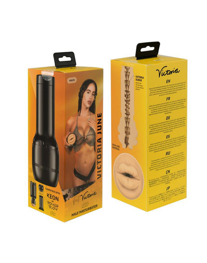 Kiiroo FeelStar - Masturbator - Intieme Ervaring met de Victoria June Mond Stroker - Ultieme Sensatie en Realisme-Erotiekvoordeel.nl