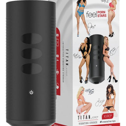 Kiiroo Titan Experience Masturbator - zwart - Erotiekvoordeel.nl