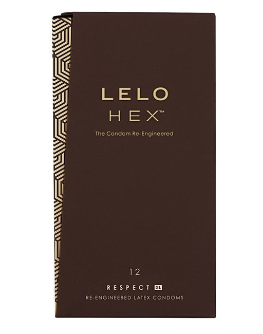 LELO HEX XL Respect Condooms - 3 stuks - Erotiekvoordeel.nl