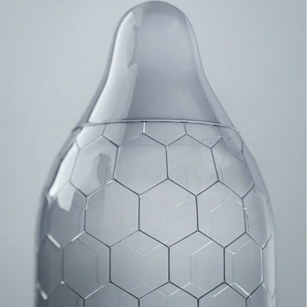 LELO HEX XL Respect Condooms - 3 stuks - Erotiekvoordeel.nl