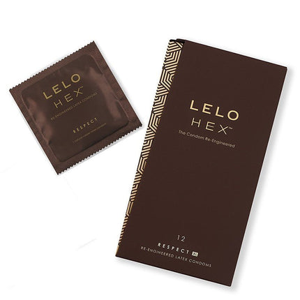 LELO HEX XL Respect Condooms - 3 stuks - Erotiekvoordeel.nl