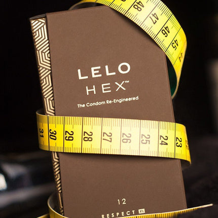 LELO HEX XL Respect Condooms - 3 stuks - Erotiekvoordeel.nl