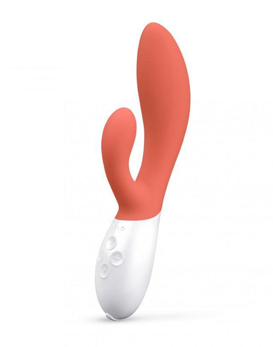 LELO Ina 3 Rabbit Vibrator - coral oranje-Erotiekvoordeel.nl
