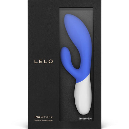 LELO Ina Wave 2 Rabbit Vibrator - california sky blauw-Erotiekvoordeel.nl