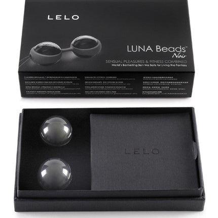 LELO Luna Beads Noir vaginale balletjes - Erotiekvoordeel.nl