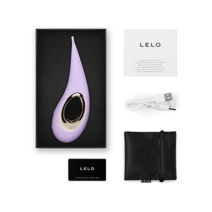 LELO Pinpoint Clitoris Vibrator DOT - lila-Erotiekvoordeel.nl