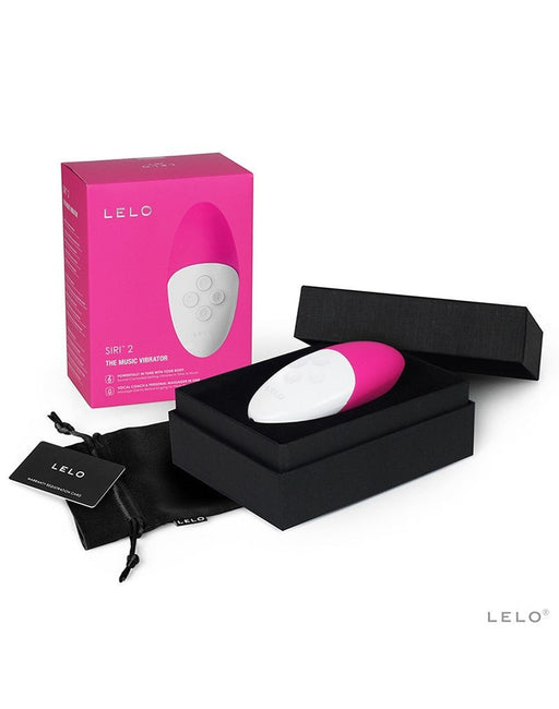 LELO Siri 2 vibrator reageert op geluid en muziek - rood - Erotiekvoordeel.nl