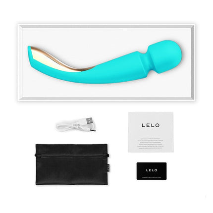 LELO Smart Wand 2 Wand Vibrator - Aqua - Erotiekvoordeel.nl