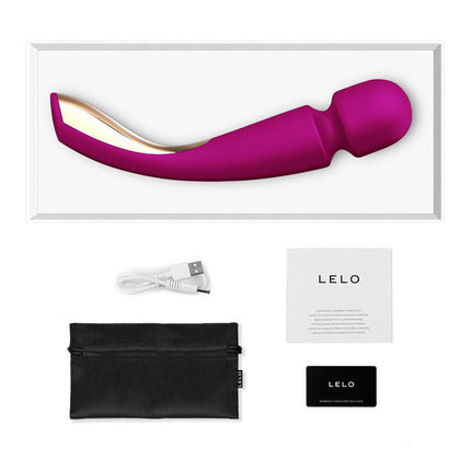 LELO Smart Wand Medium vibrator - pink-Erotiekvoordeel.nl