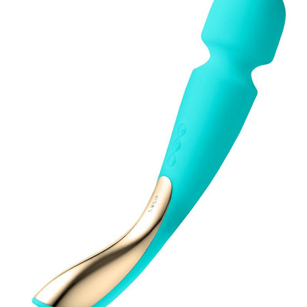 LELO Smart Wand Medium vibrator - turquoise-Erotiekvoordeel.nl