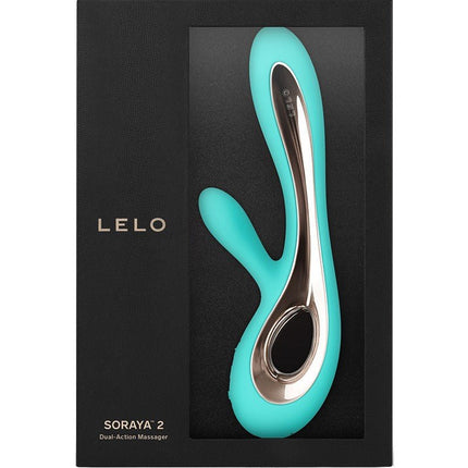 LELO Soraya 2 vibrator - turquoise - Erotiekvoordeel.nl