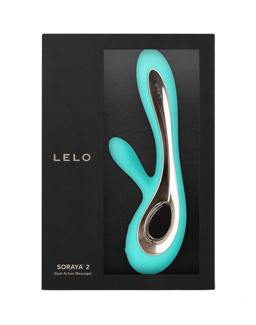 LELO Soraya 2 vibrator - turquoise - Erotiekvoordeel.nl