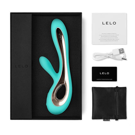 LELO Soraya 2 vibrator - turquoise - Erotiekvoordeel.nl