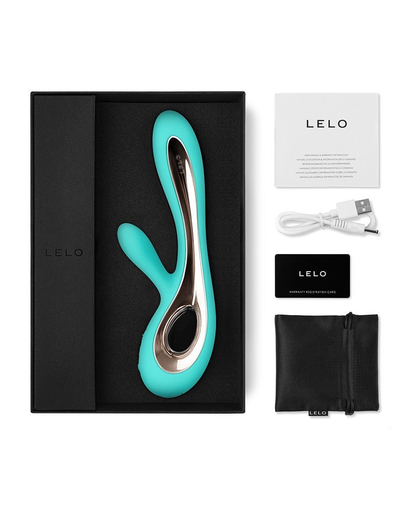 LELO Soraya 2 vibrator - turquoise - Erotiekvoordeel.nl