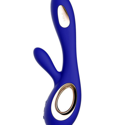 LELO Soraya Wave rabbit vibrator - blauw - Erotiekvoordeel.nl