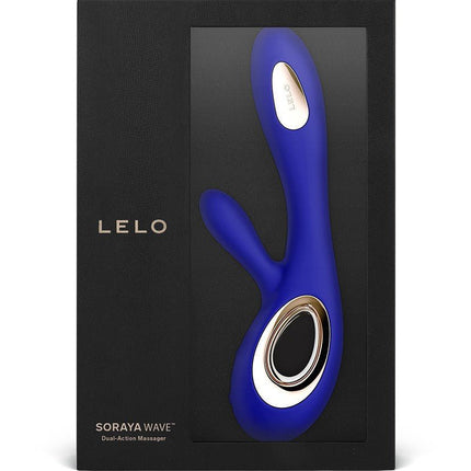 LELO Soraya Wave rabbit vibrator - blauw - Erotiekvoordeel.nl