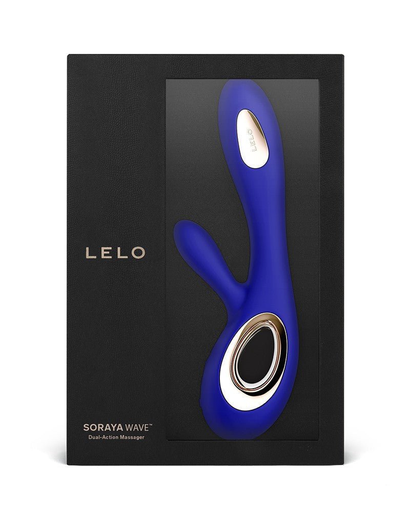 LELO Soraya Wave rabbit vibrator - blauw - Erotiekvoordeel.nl