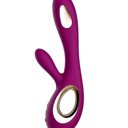 LELO Soraya Wave rabbit vibrator - diep roze - Erotiekvoordeel.nl