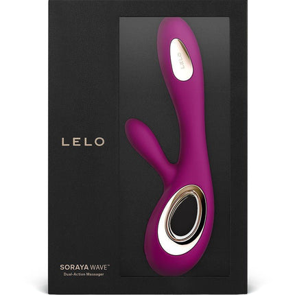 LELO Soraya Wave rabbit vibrator - diep roze - Erotiekvoordeel.nl