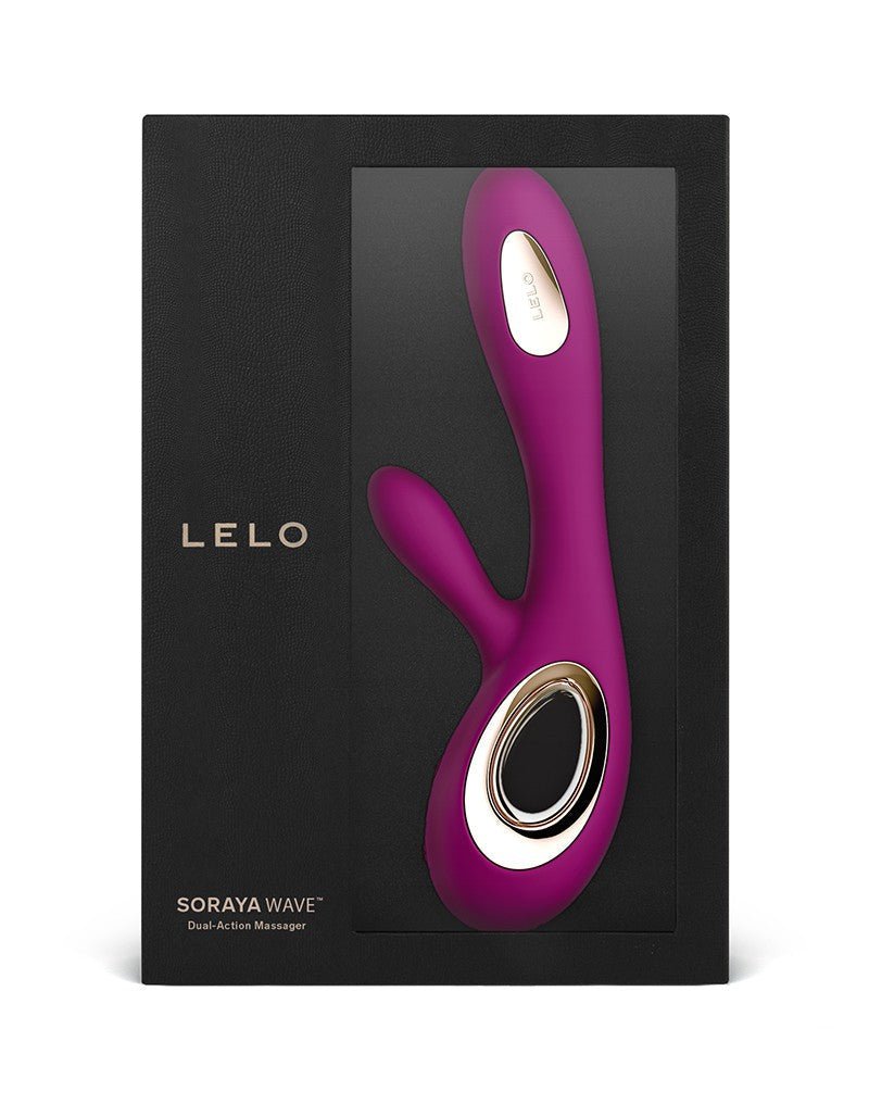 LELO Soraya Wave rabbit vibrator - diep roze - Erotiekvoordeel.nl