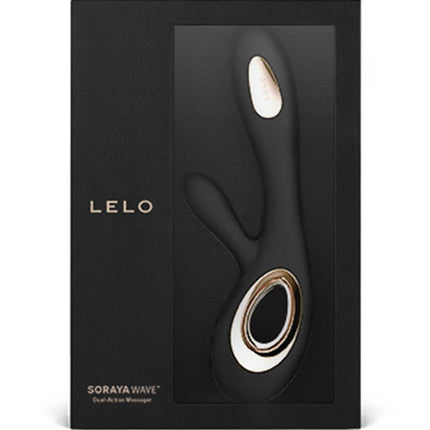 LELO Soraya Wave rabbit vibrator - zwart - Erotiekvoordeel.nl