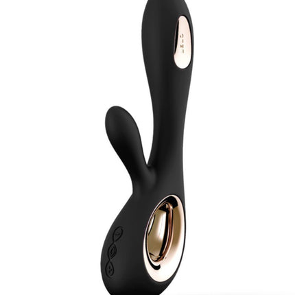 LELO Soraya Wave rabbit vibrator - zwart - Erotiekvoordeel.nl