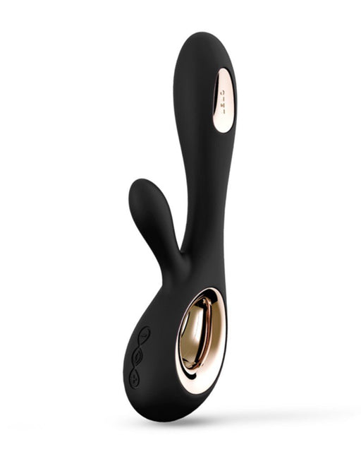 LELO Soraya Wave rabbit vibrator - zwart - Erotiekvoordeel.nl