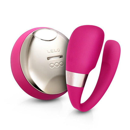 LELO Tiani III vibrator voor koppels - Cerise - Erotiekvoordeel.nl