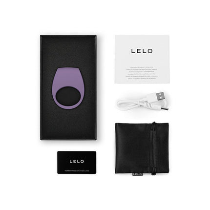 LELO - Tor 3 Vibrerende Cockring Voor Koppels met App Control - Lila-Erotiekvoordeel.nl
