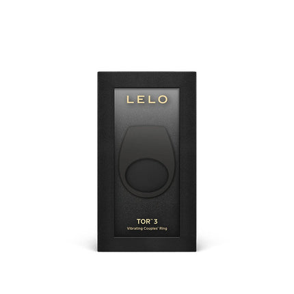 LELO - Tor 3 Vibrerende Cockring Voor Koppels met App Control - Zwart-Erotiekvoordeel.nl