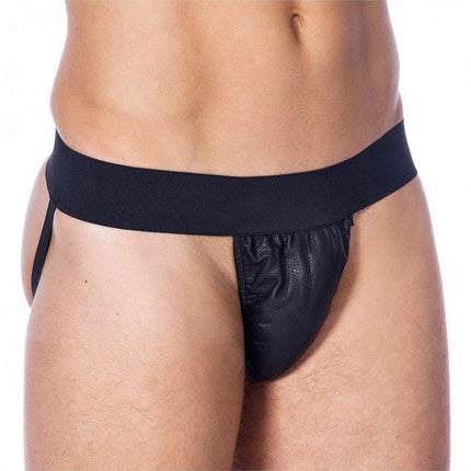 Leren jockstrap slip - Erotiekvoordeel.nl