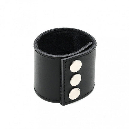 Leren polsband 5 cm breed met geldvak - Erotiekvoordeel.nl