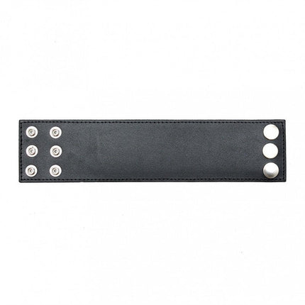 Leren polsband 5 cm breed met geldvak - Erotiekvoordeel.nl