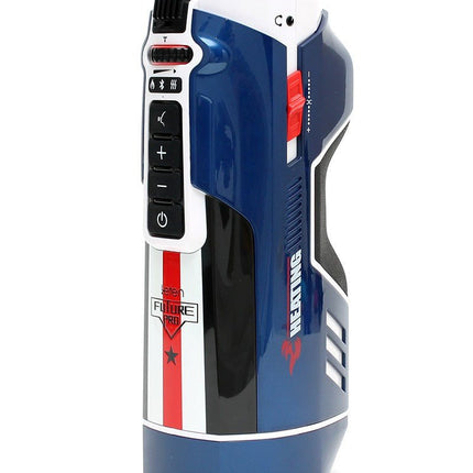Leten SM Future Pro Super Masturbator stotend, verwarmend, met geluid, met droogfunctie - wit/blauw - Erotiekvoordeel.nl