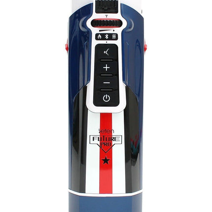 Leten SM Future Pro Super Masturbator stotend, verwarmend, met geluid, met droogfunctie - wit/blauw - Erotiekvoordeel.nl