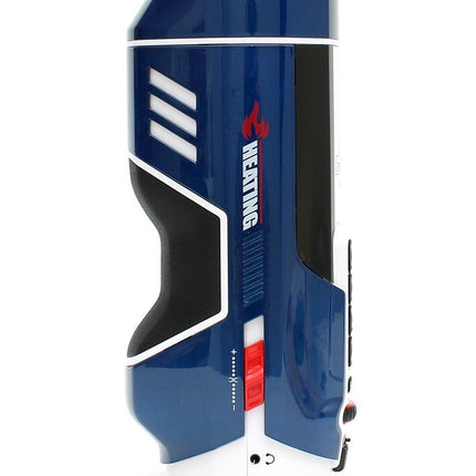 Leten SM Future Pro Super Masturbator stotend, verwarmend, met geluid, met droogfunctie - wit/blauw - Erotiekvoordeel.nl