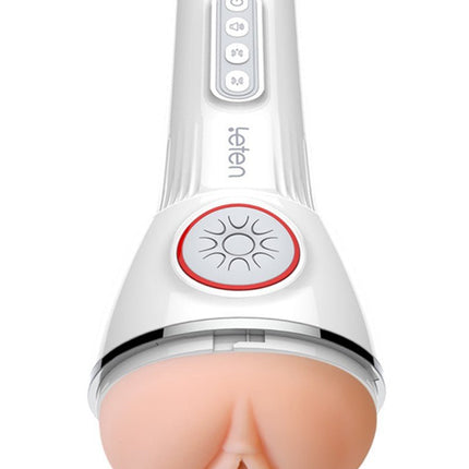 Leten SM340 Masturbator  met zuigfunctie en moaning geluid - Erotiekvoordeel.nl