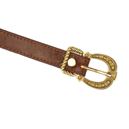 Liebe Seele - The Equestrian Leather Blindfold - Leren Blinddoek-Erotiekvoordeel.nl