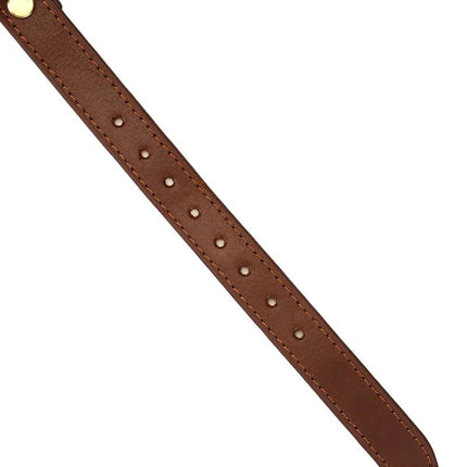 Liebe Seele - The Equestrian Leather Blindfold - Leren Blinddoek-Erotiekvoordeel.nl