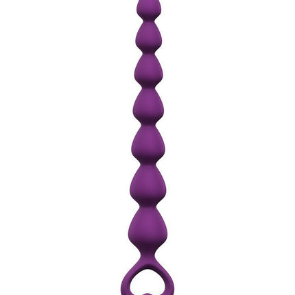 Love to Love Anaal Ketting met Hartvormig Handvat BING BANG - paars - maat S - Erotiekvoordeel.nl