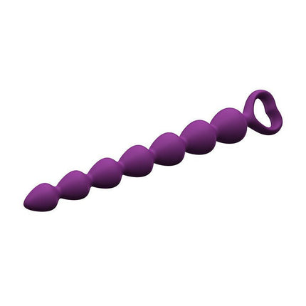 Love to Love Anaal Ketting met Hartvormig Handvat BING BANG - paars - maat S - Erotiekvoordeel.nl
