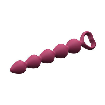 Love to Love Anaal Ketting met Hartvormig Handvat BING BANG - roze - maat M - Erotiekvoordeel.nl