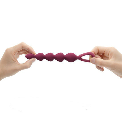 Love to Love Anaal Ketting met Hartvormig Handvat BING BANG - roze - maat M - Erotiekvoordeel.nl