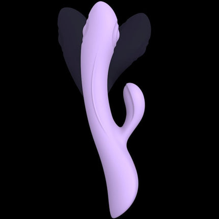 Love to Love BUNNY & CLYDE Rabbit Vibrator met "tapping" functie - lila-Erotiekvoordeel.nl