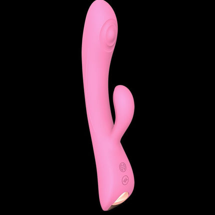 Love to Love BUNNY & CLYDE Rabbit Vibrator met "tapping" functie - roze-Erotiekvoordeel.nl